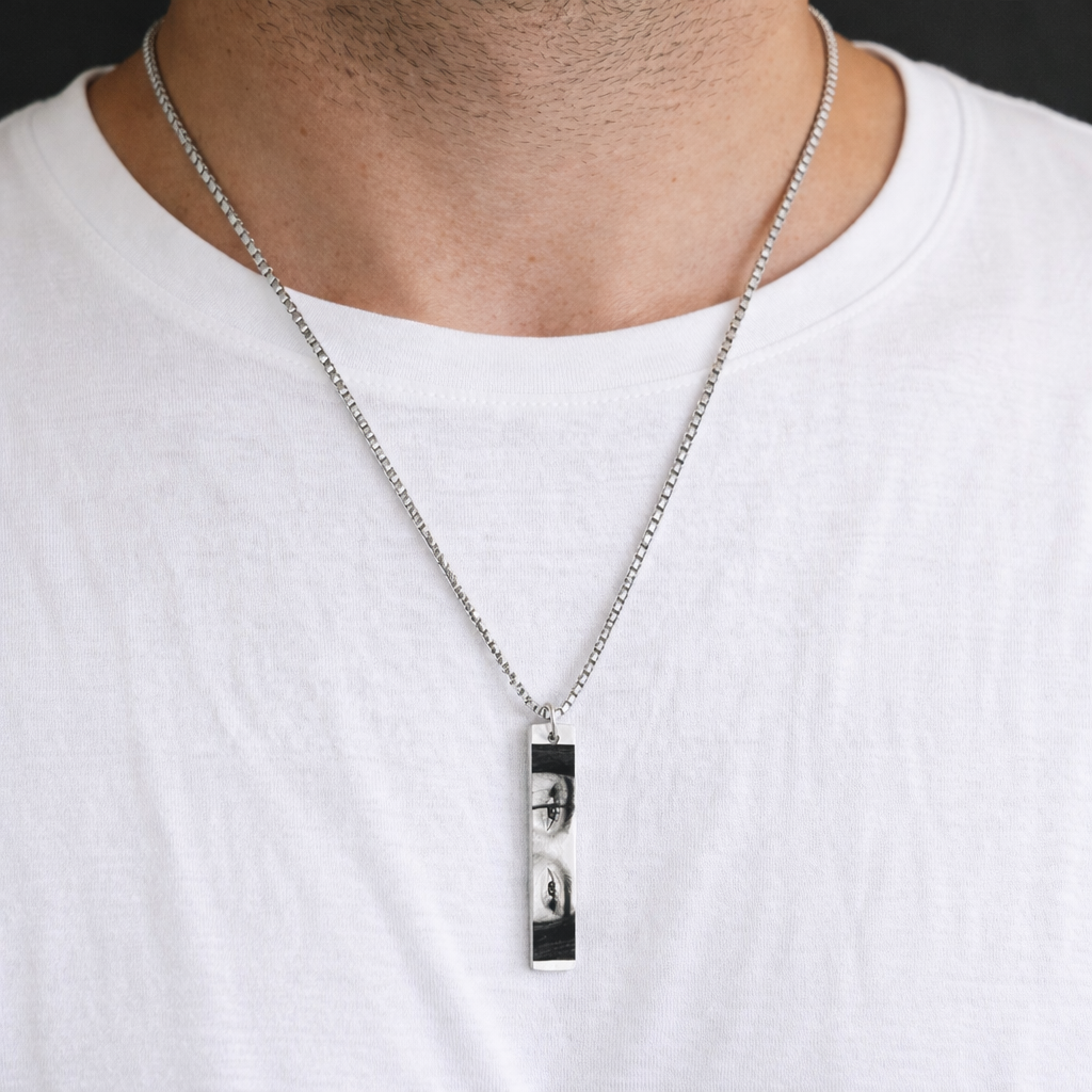 Collier Yeux Gravés