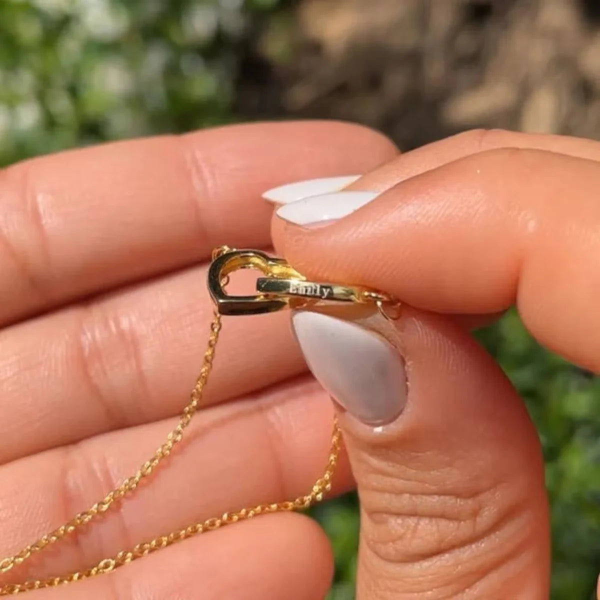 Teddy Bear Box with Engraved Necklace & Eternal Rose