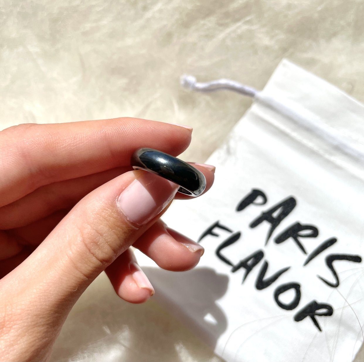 Bague Hematite Paris Flavor