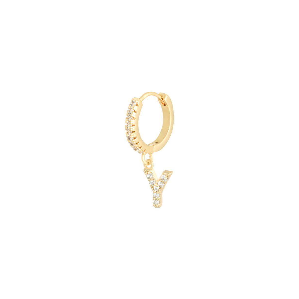 Boucle d'Oreille Initiale Paris Flavor Y