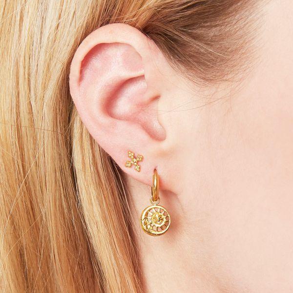 Boucle d'Oreille Sun-Moon Paris Flavor