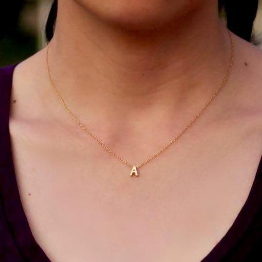 Collier Initiale ParisFlavor