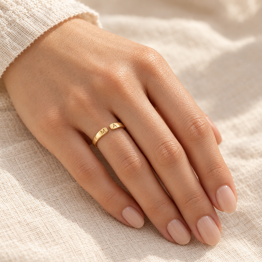 Bague Nos Initiales