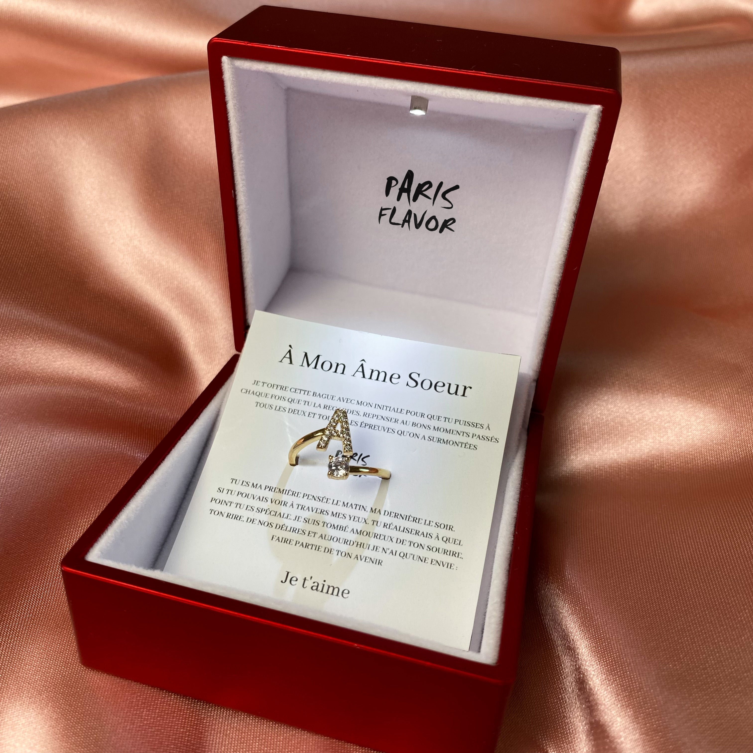 "To My Soul Mate" Ring Box