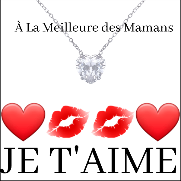 Coffret Collier "À la Meilleure des Mamans"